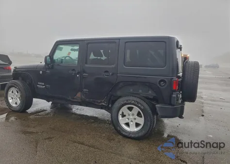 2012 Jeep Wrangler Unlimited Sport из США, поврежденный, VIN 1C4BJWDG3CL112892